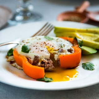 Desayuno Pimientos Rellenos