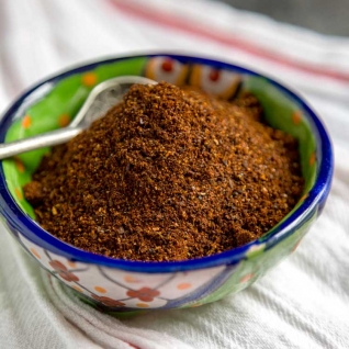 Polvo de chile casero