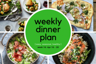 Cena semanal Plan de comidas // Semana 16
