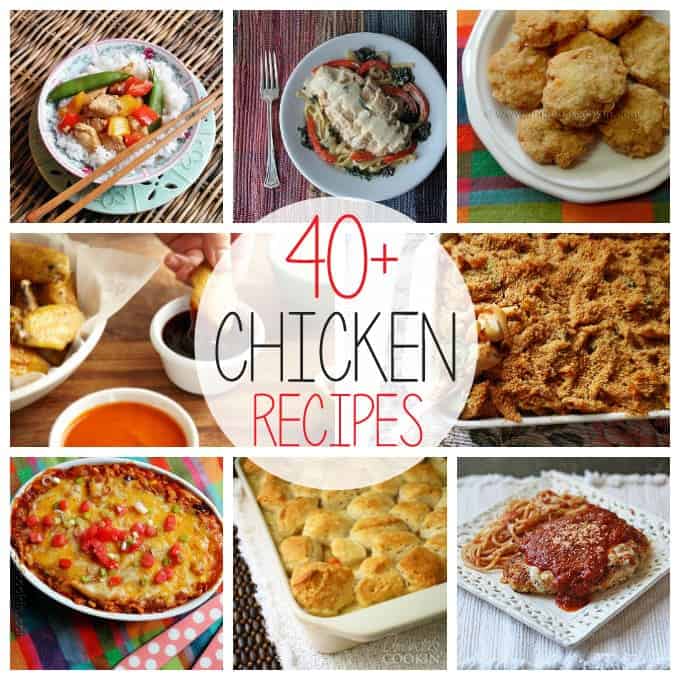 Si est&aacute; buscando nuevas recetas de pollo, &iexcl;pruebe algunas de esta lista! &iexcl;Mis recetas de pollo incluyen salteado, pasta, guisos y mucho m&aacute;s!