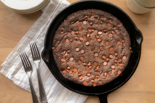 Sartén fácil doble de chocolate Chip sartén