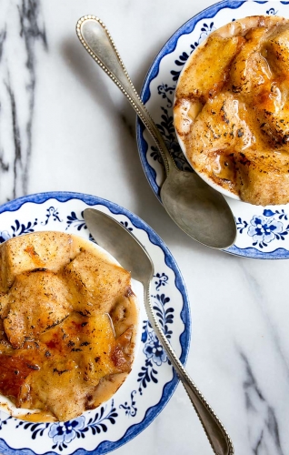 Pudín de pan de cocina lenta