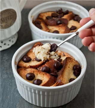 BudĂn De Pan De Pretzel Suave Con Chocolat