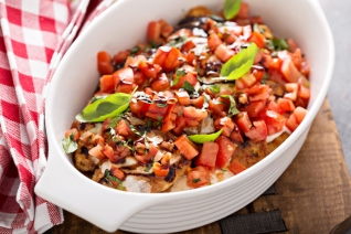 Fácil Bruschetta Chicken Bak
