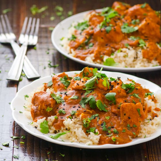 Crockpot Butter Chicken - iFOODreal
