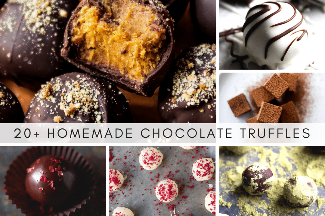 Qué hacer ahora: trufas de chocolate
