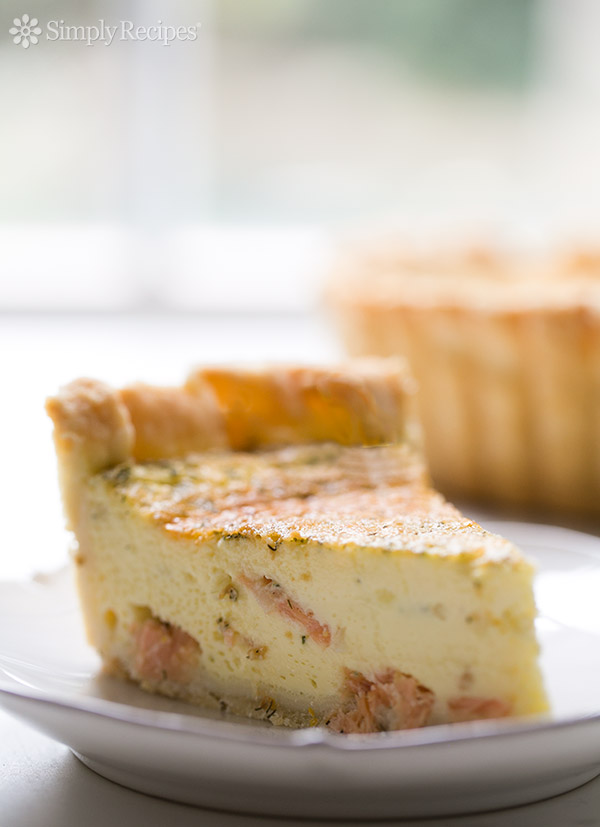 Smoked Salmon Quiche