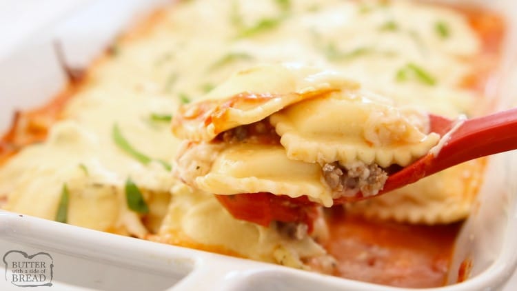 RAVIOLI LASAGNA CUIT AU FROMAGE -