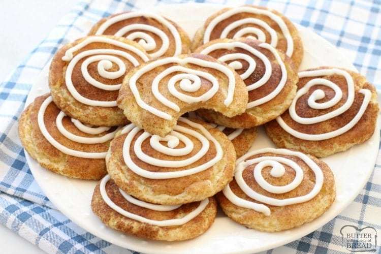 RODILLOS DE CANELA SNICKERDOODLES
