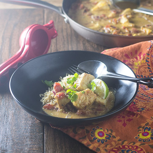 Estofado de marisco al curry Estofado #Stew #glutenfree #seafood #curry