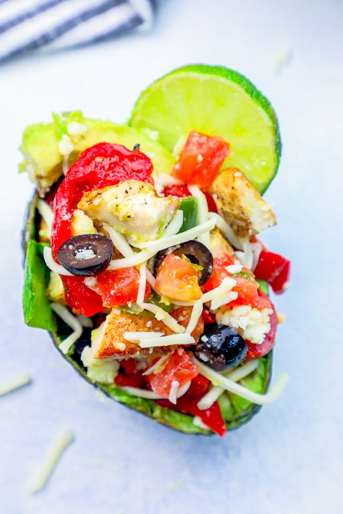Aguacate Relleno De Taco De Pollo Aguacates