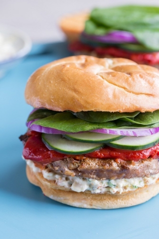 TurquĂa griega receta de hamburguesa