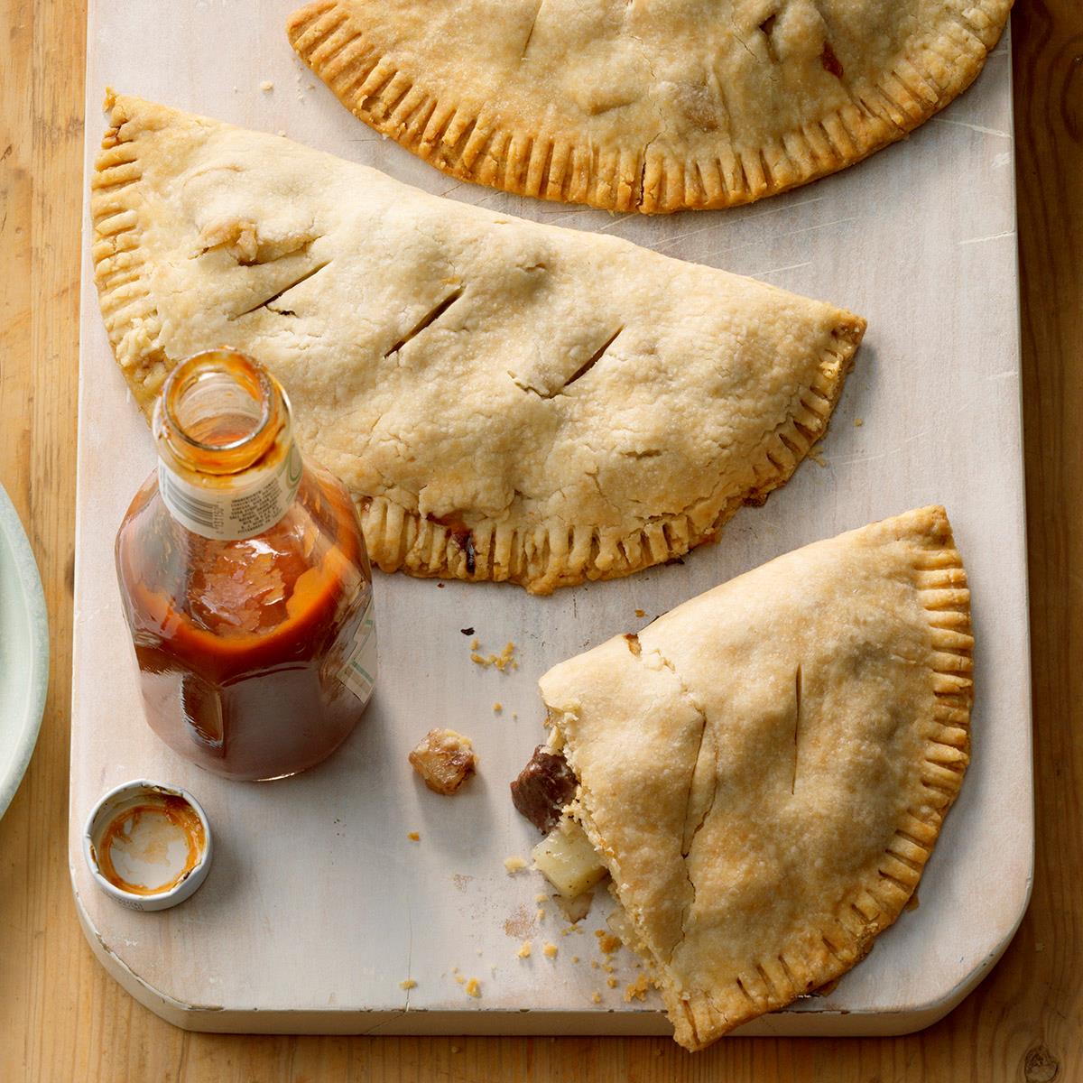 Receta de pasteles de Cornualles