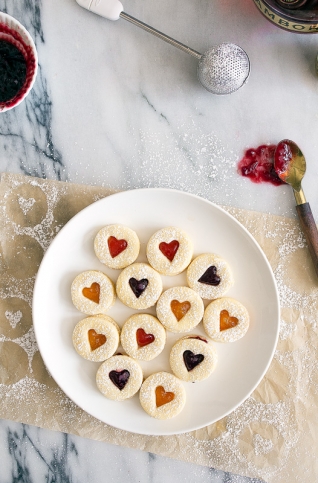 Receta de galletas Linz