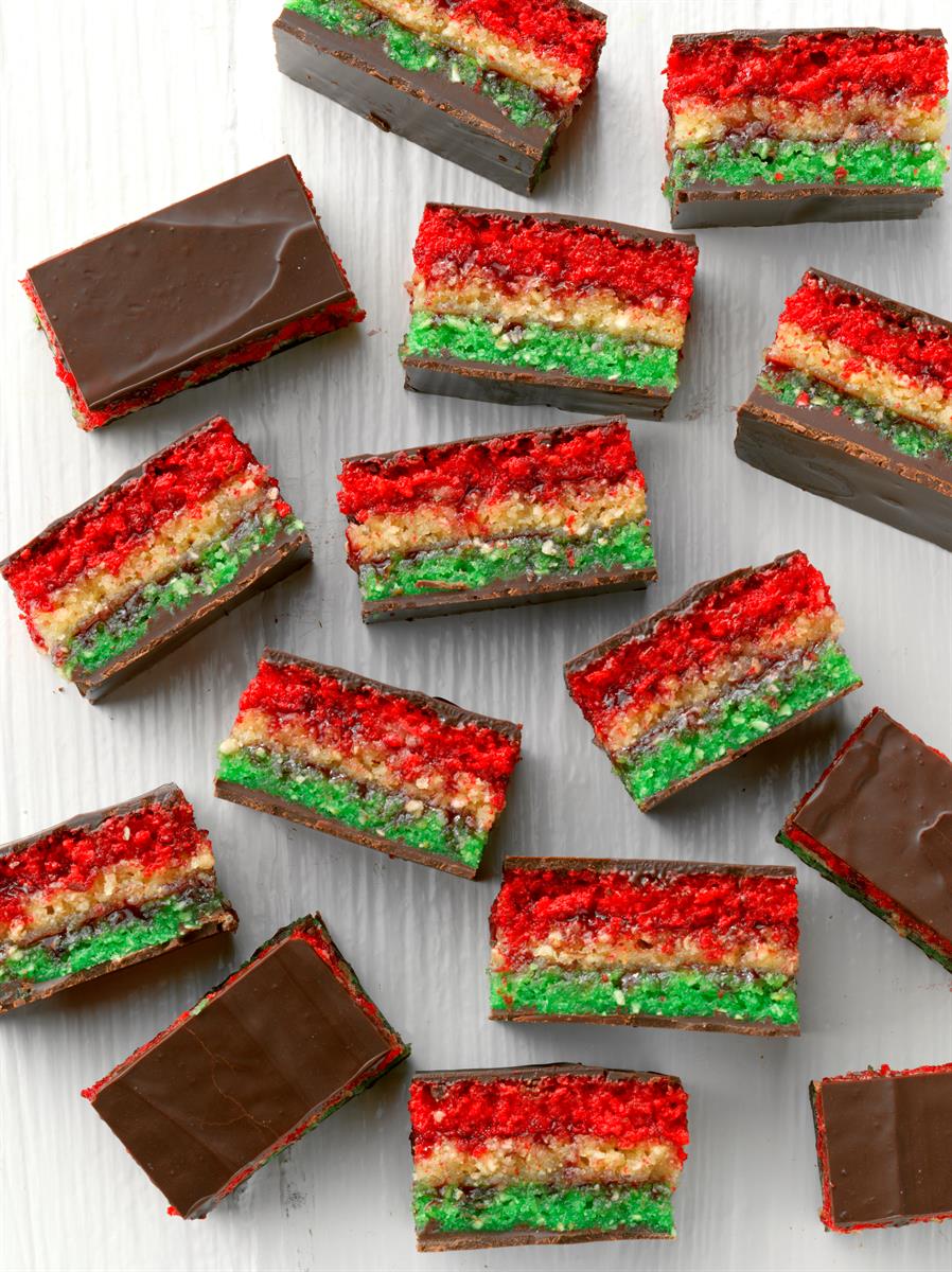 Receta de las galletas del arco iris de Pascua