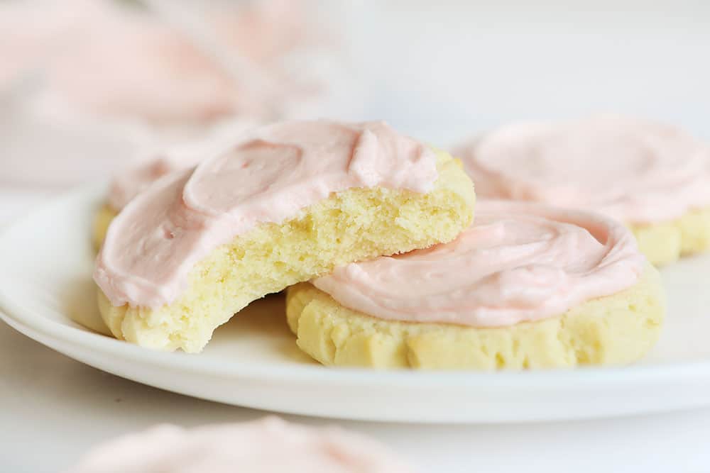 Receta de galletas de azúcar {Copycat Swig Cookie}