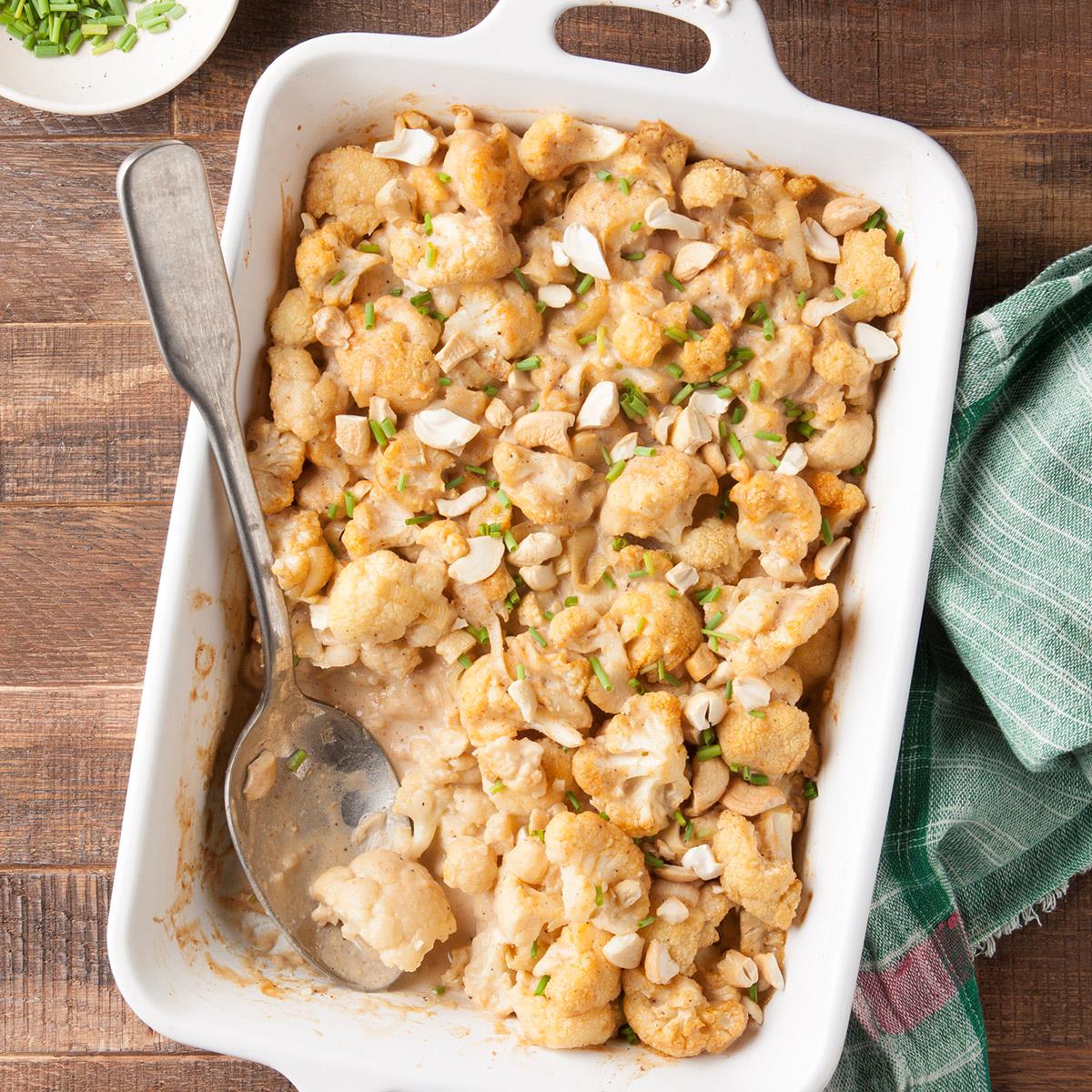 Receta de gratinado de coliflor y puerro