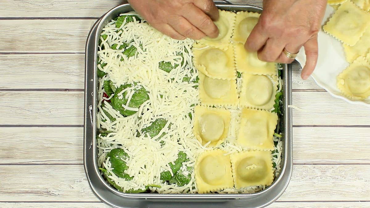Company Coming Alfredo Ravioli Lasagna