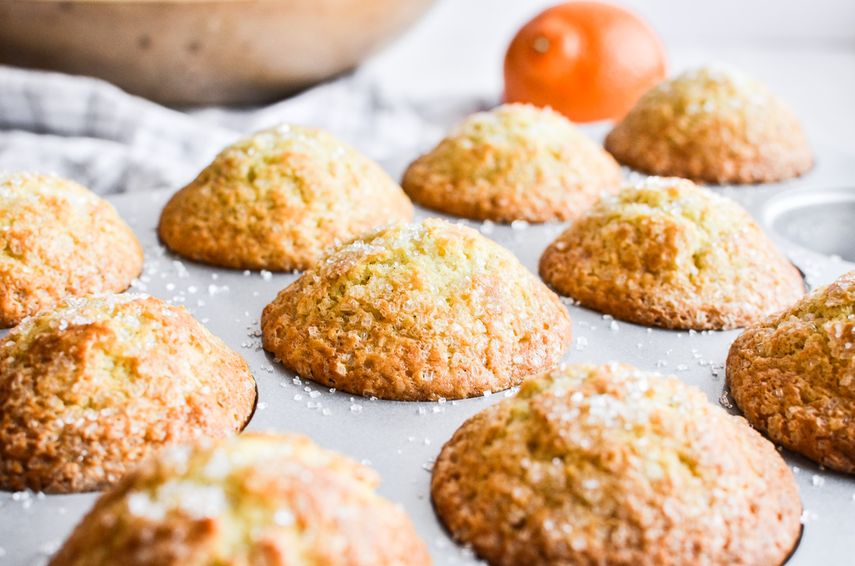 Recette de muffins à l'orange et à la cardamome