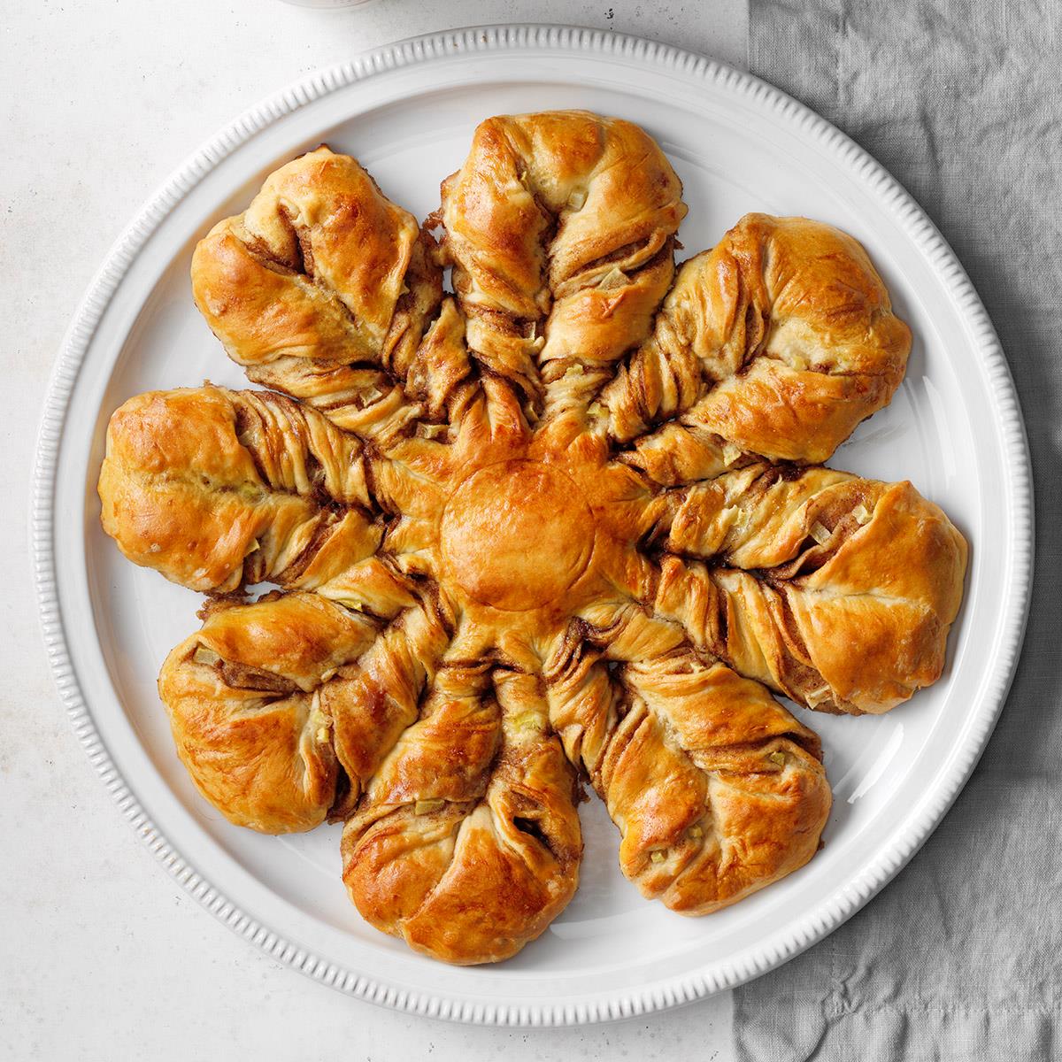 Receta de pan estrella con especias chai