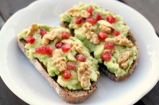 Receta De Tostadas De Aguacate De Inspiración Española