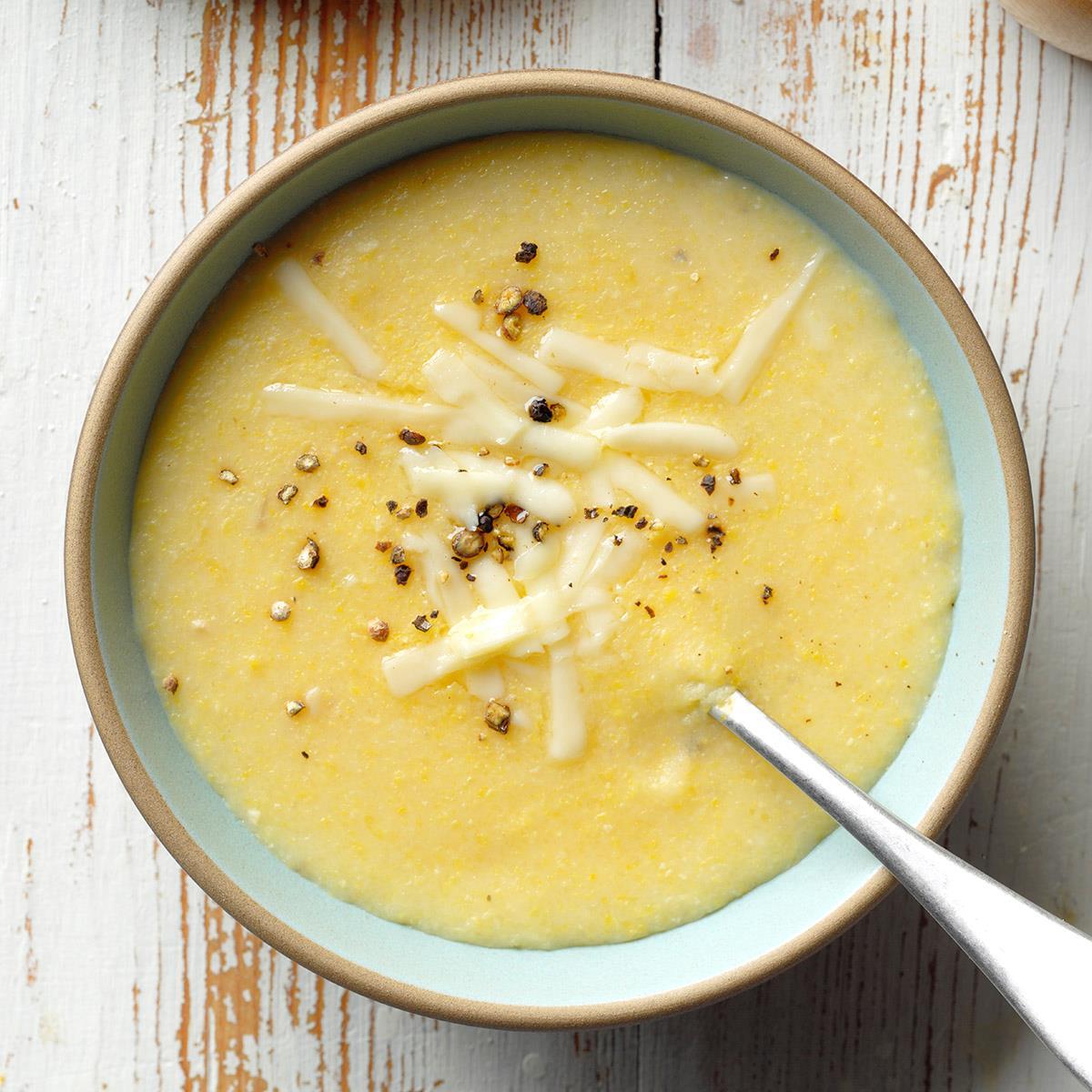 Receta de polenta de cocción lenta