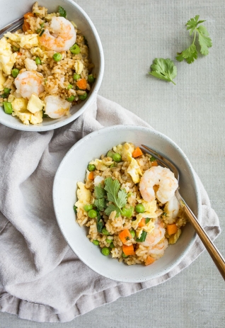 Receta De Arroz Frito Con Camarones