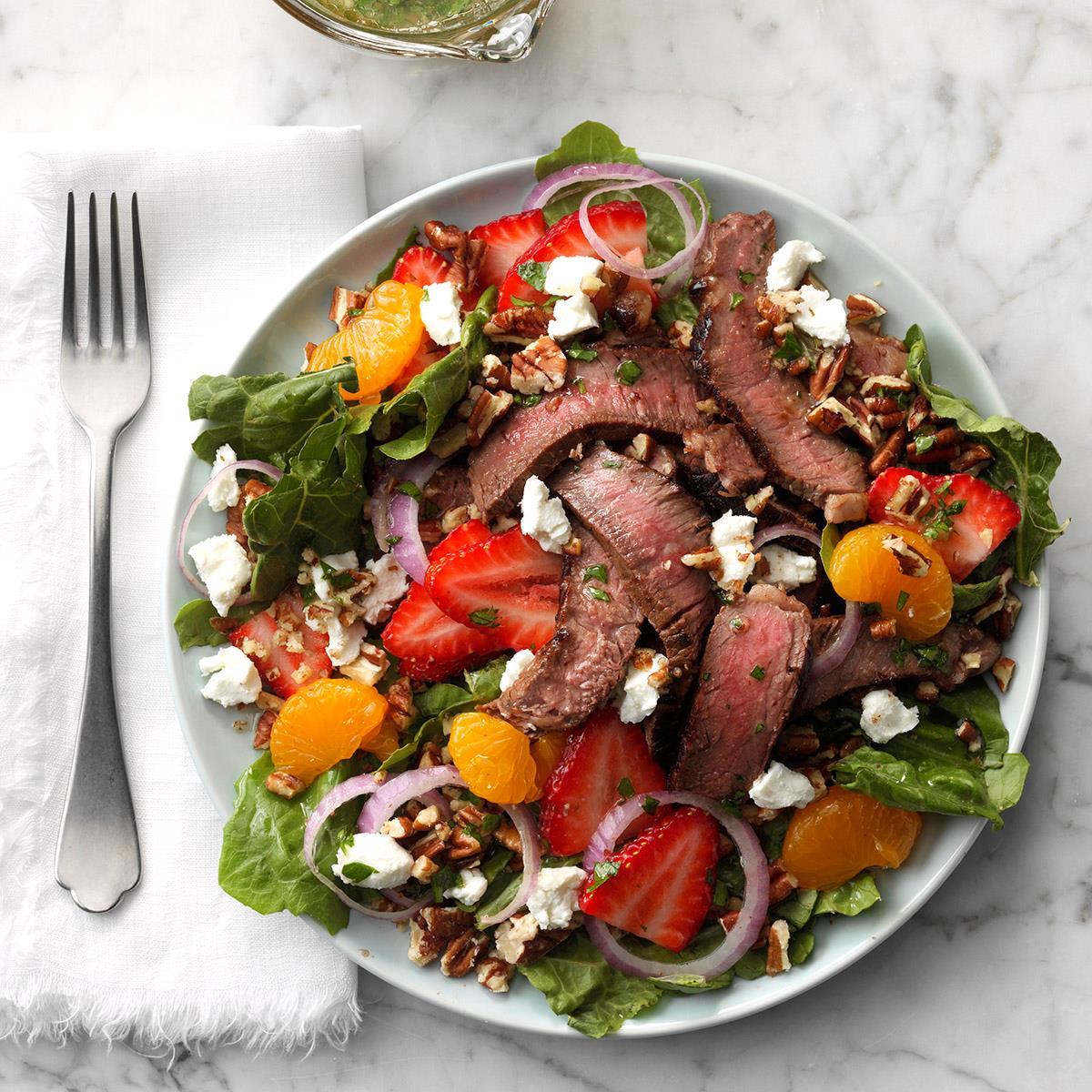 Receta de ensalada de filete de mandarina