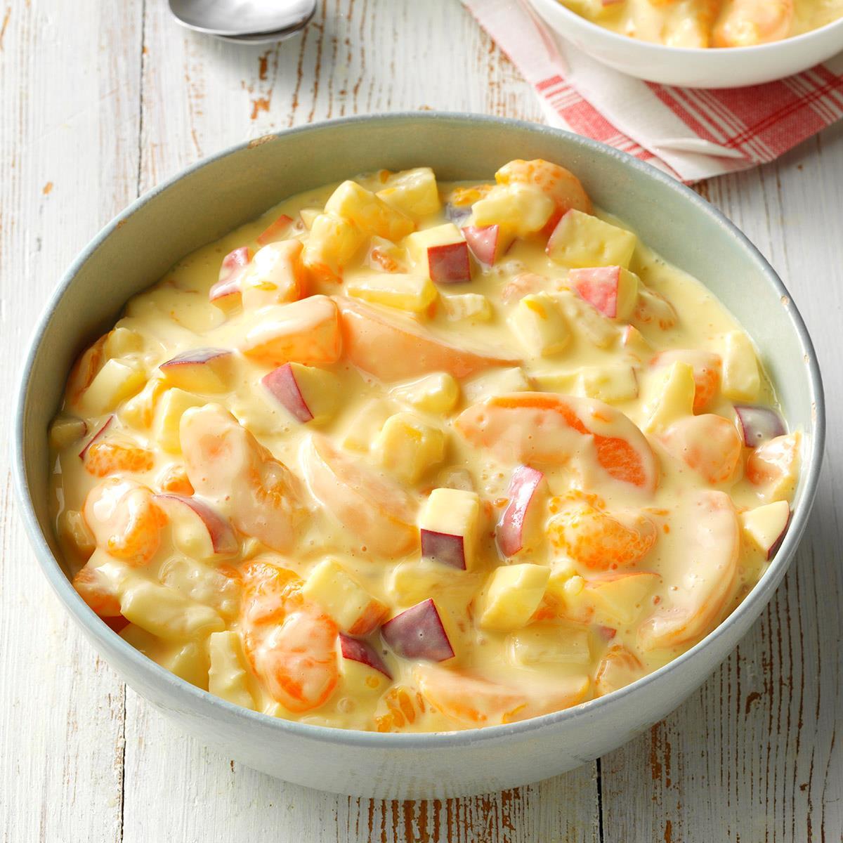 Receta de Sueño de Fruta Naranja Sabor de casa