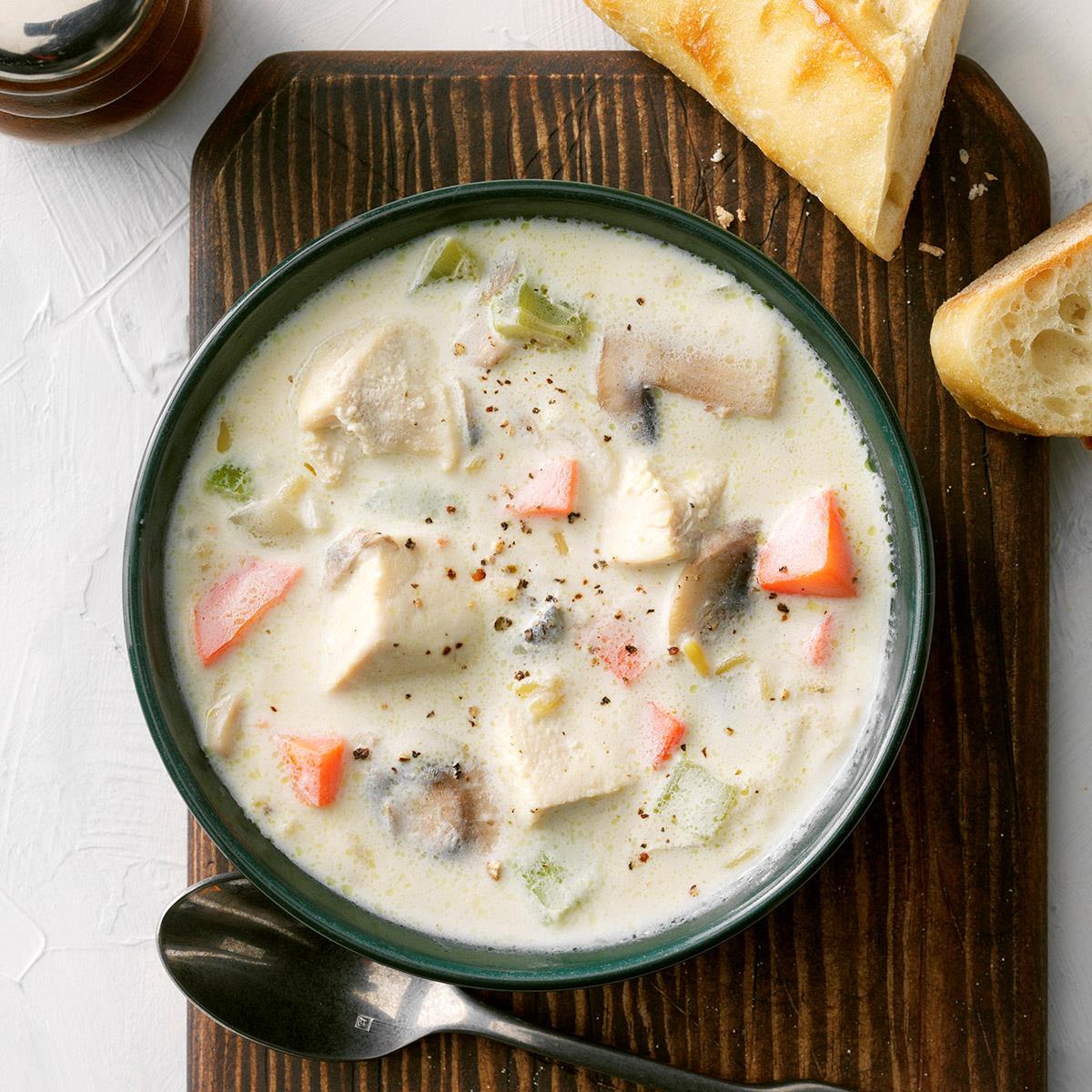 Receta De Sopa De Pollo A La Almuerzo