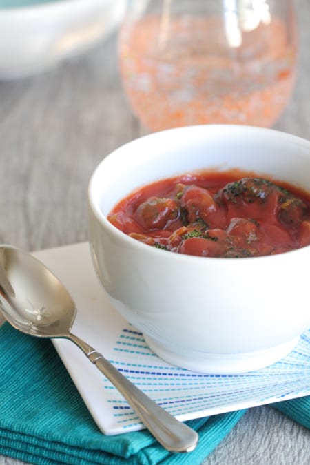 Receta de sopa de tomate