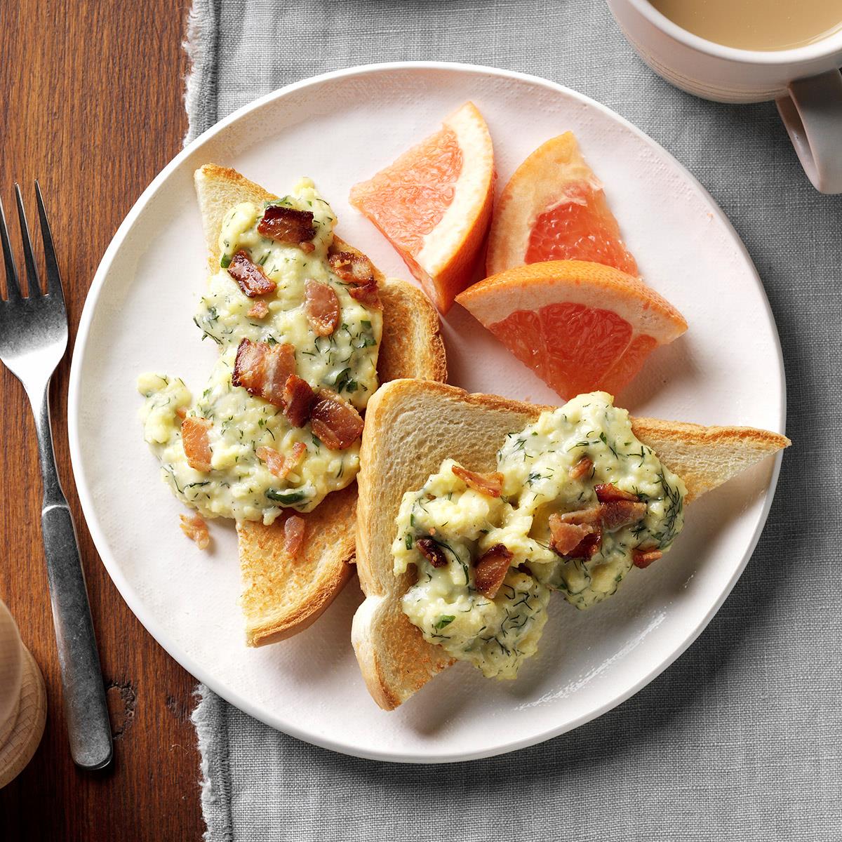 Receta de huevos revueltos esponjosos de mamá
