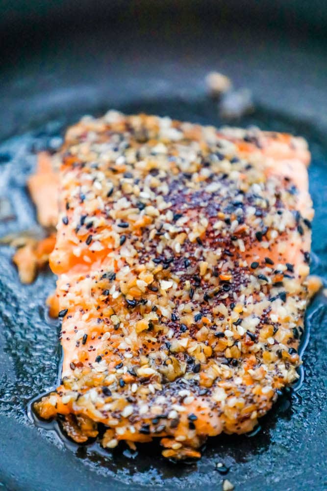 Todo al horno Bagel Salmon Receta