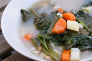Receta vegetariana de Caldo Gallego