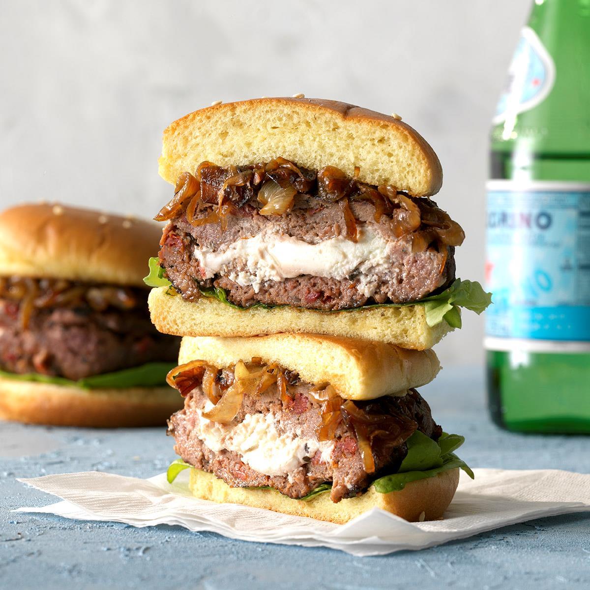 Recetas de hamburguesas gourmet con tomate secado al sol
