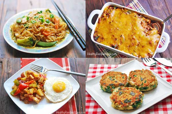 Sobras de recetas de pavo