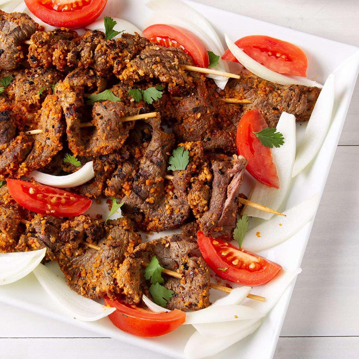 Receta de carne de res Suya