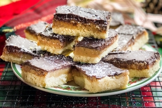 Shortbread millonario escocés: un regalo favorito de vacaciones