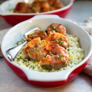 Saltimbocca De Camarones