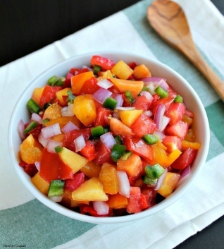 Salsa De Melocotón Y Tomat