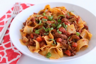 Crockpot salsa boloñesa