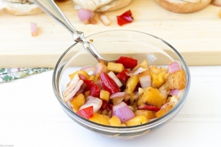 Salsa De Teriyaki De Piña A La Parrilla