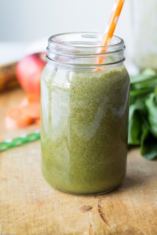 Batido de piña verde y piña Pow