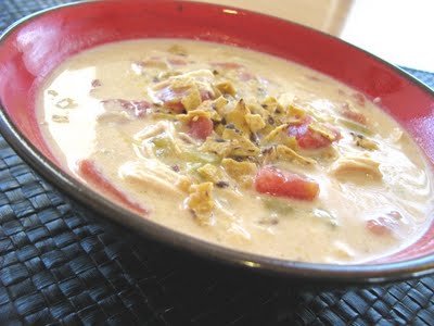 Soupe au poulet Enchilada -