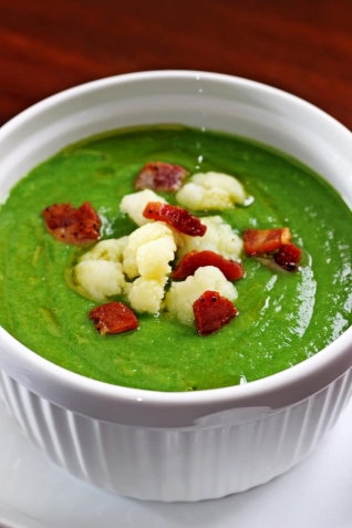 Sopa Cremosa De Espinacas