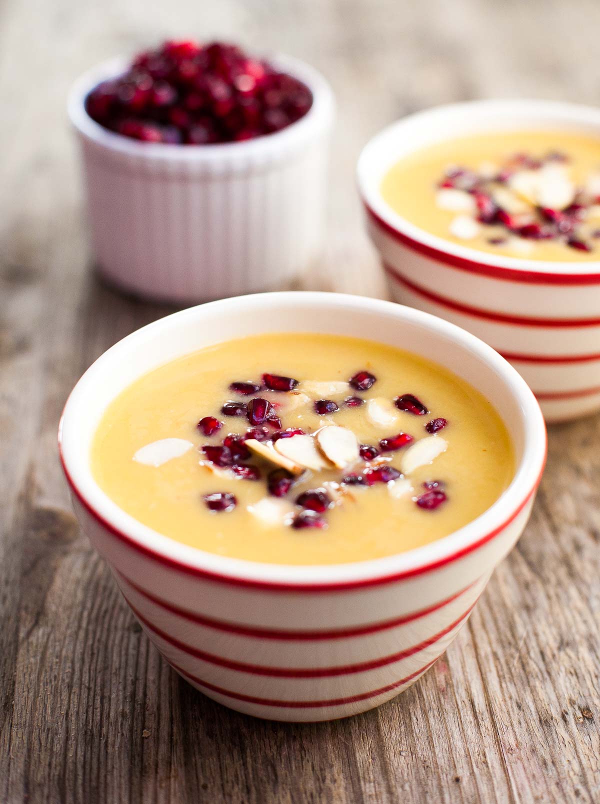 Sopa de calabaza de jengibre y naranja - Un batidor calculado