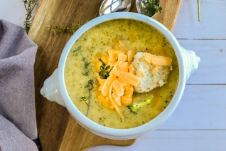 Sopa Instantánea De Queso Brócoli Y Chedda