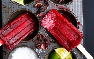 Paletas De Hibiscus Margarita