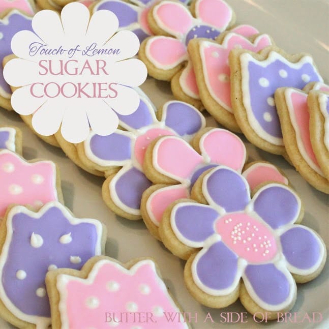 TOQUE DE GALLETAS DE AZÚCAR CON LIMÓN