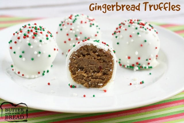 TRUFAS DE PAN DE JENGIBRE